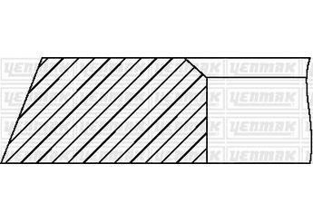 Segman (100.00MM-STD)  YENMAK 91-09122-000  