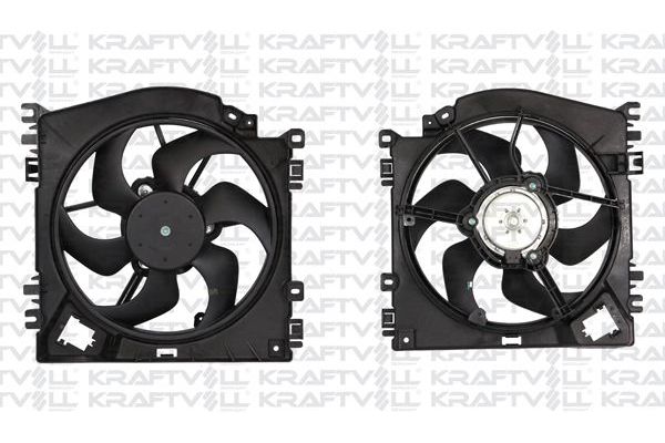 Radyatör Fan ve Motoru  Nissan Note (E11E)(01.2006->)  KRAFTVOLL 08120012