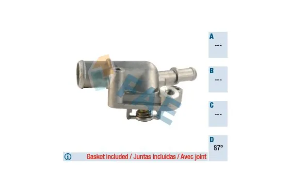 Termostat  Lancia Delta (1994->)  ÜNÜVAR 9123-2