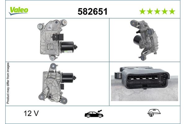 Silecek Mekanizma Motoru Ön VALEO 582652