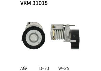 Vantilatör Kayış Gergi Rulmanı  SKF VKM 31015  30145299C 30145299F