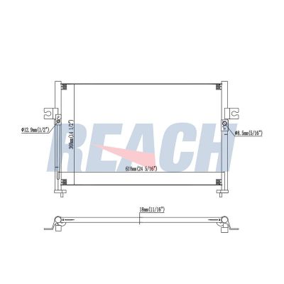 Klima Radyatörü  NRF 35389