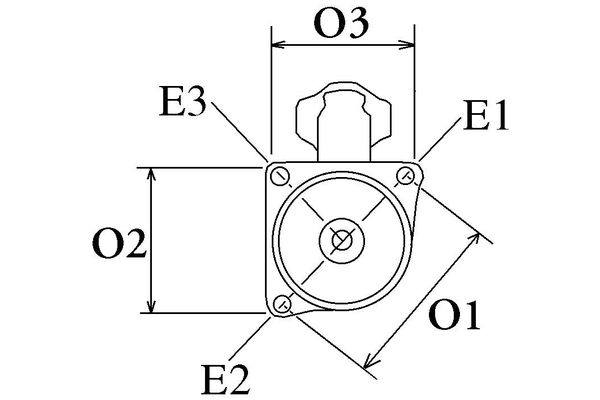 Marş Dinamosu  HC-CARGO F 032 116 000