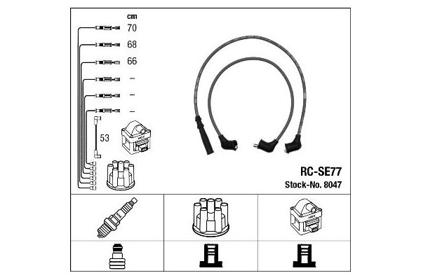 Buji Kablosu  NGK 8047
