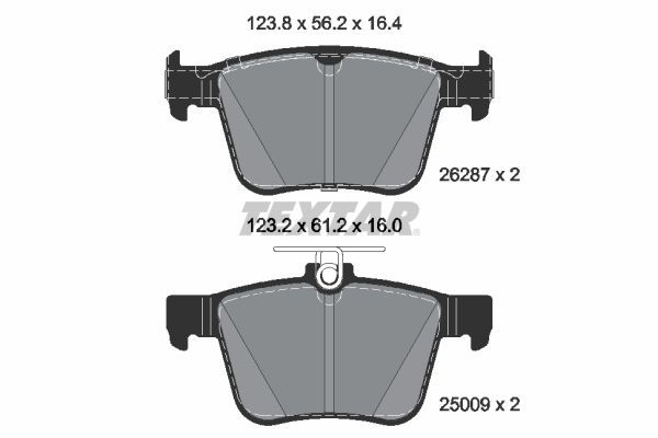 Fren Disk Balata Ön Cupra Ateca (KHP/KBP)(08.2020->)  TEXTAR 2628701
