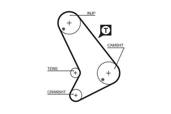 Triger Kayışı  GATES 5064
