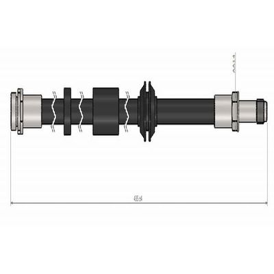 Fren Hortumu Ön Sağ veya Sol Ford C-MAX (CB3)(2007->2010)  CAVO C900 505A