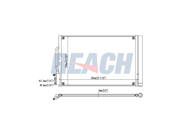 Klima Radyatörü  KRAFTVOLL 08060238