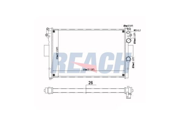 Su Radyatörü  MAHER 10523