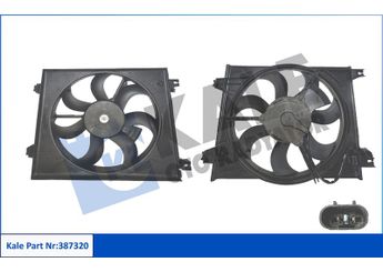Radyatör Fan ve Motoru  KALE 387320  977302F000 977352F000 977862F000