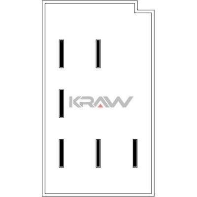 Dörtlü Flaşör Düğmesi  MCAR AN-1383