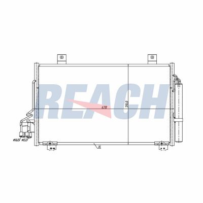 Klima Radyatörü  BSG 55-525-003