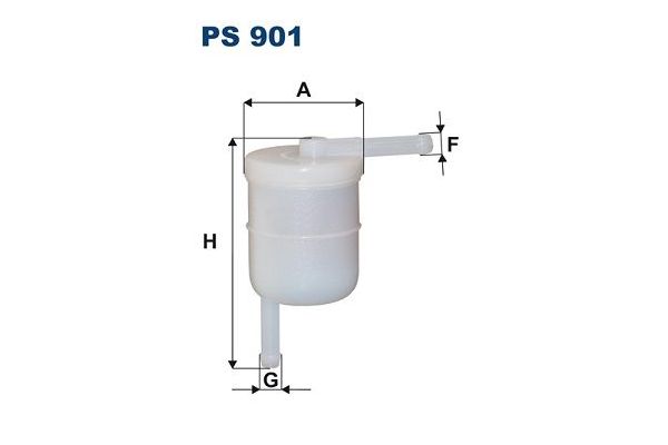Yakıt Filtresi  Nissan Sunny (B11)(03.1982->)  FILTRON PS 901