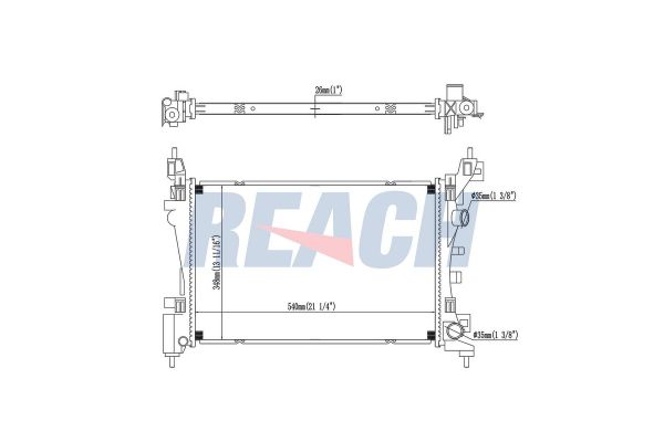 Su Radyatörü  BEHR 8MK 376 728-794