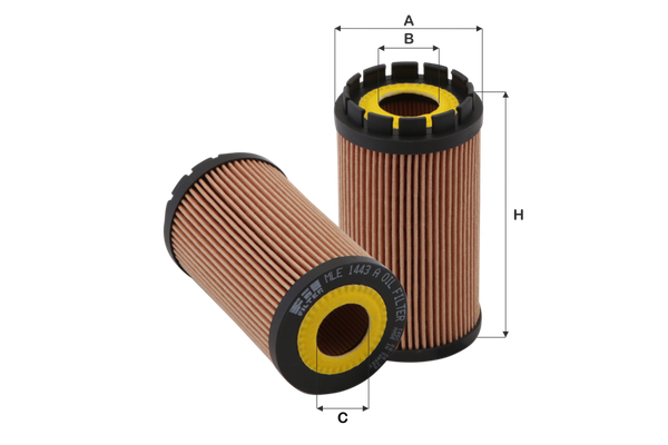 Yağ Filtresi  Hyundai Elantra (XD)(2000->)  FIL FILTRE MLE 1443 A