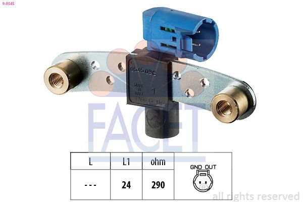 Krank Sensörü  Renault Kangoo (F/KC0)(03.2003->)  FACET 9.0545