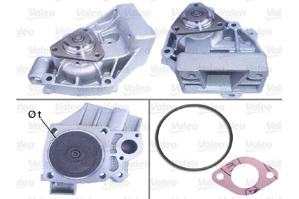 Devirdaim Su Pompası  Peugeot Boxer (330) P.Van, Camlı (H3) Aks:3200mm (2002->)  VALEO 506514