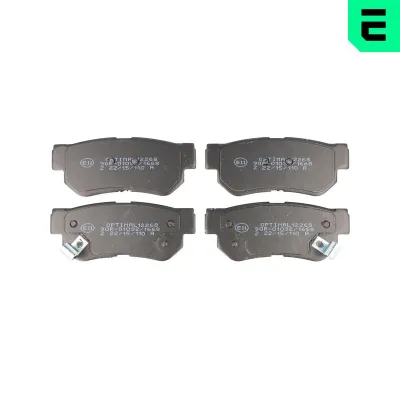 Fren Disk Balata Arka Hyundai Tucson (JM)(2004->)  OPTIMAL BP-12268