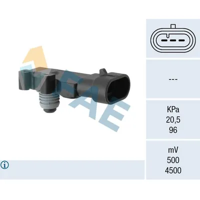MAP Sensörü  Nissan Almera (G15RA)(12.2012->)  KRAFTVOLL 05060174