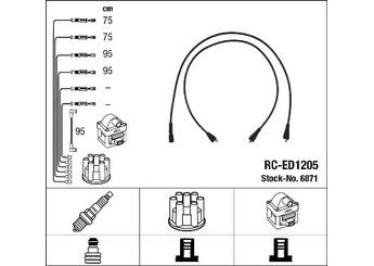 Buji Kablosu  SWAPP 50140  1990187788 1990187788000 19901-87788-000