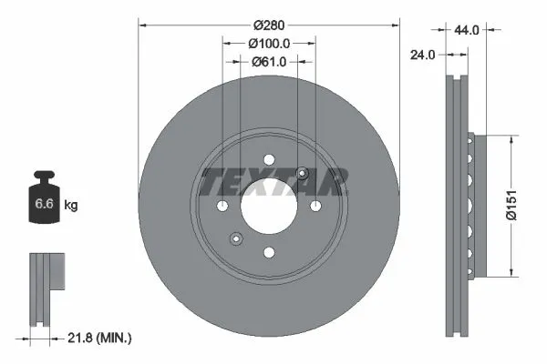 Fren Disk Ayna Ön Sağ ve Sol Renault Captur (2013->)  RENAULT ORJINAL 402065616R