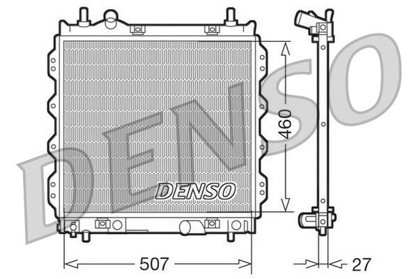Su Radyatörü  DENSO DRM06005