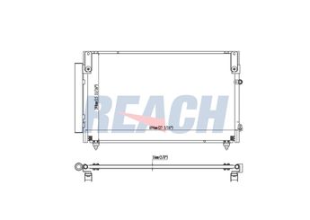 Klima Radyatörü  MAHLE AC 476 000S  8846030780 88460-30780 8846030790 8846030800