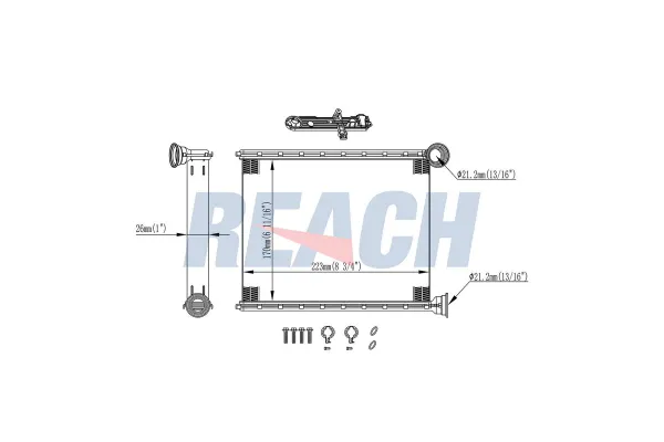 Kalorifer Radyatörü  MAHER 14722