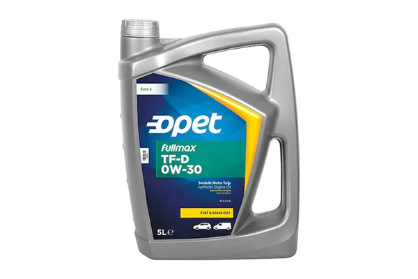 Motor Yağı (5 Lt) Fullmax Tf-D 0W30  OPET 0W30 5 LT FLMX TF-D