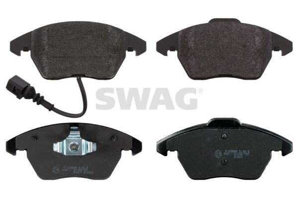 Fren Disk Balata Ön Audi A3 (8P1)(05.2003->)  SWAG 30 91 6502