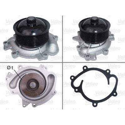 Devirdaim Su Pompası  Mercedes GL -Serisi (BM 164)(03.2006->)  VALEO 506987