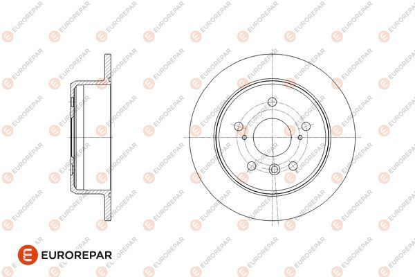 Fren Disk Ayna Arka Sağ ve Sol Toyota Camry (XV20)(1997->)  EUROREPAR 1667870480