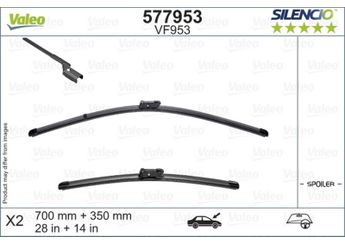 Silecek Süpürgesi Ön  710/345 mm - 28/14 inç VALEO 577953  H1BB17528CB H1BB17528DB 2169788 2169789 2253314 2253360 H1BB17258CC H1BB17528DC H1BB-17258-CC H1BB-17528-DC