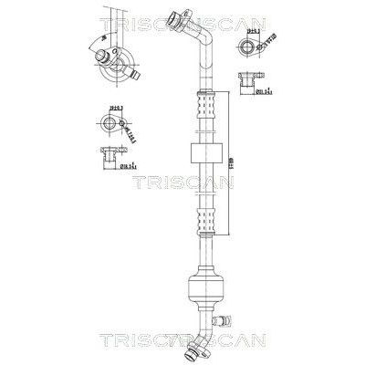 Klima Hortumu  RENAULT ORJINAL 924546661R