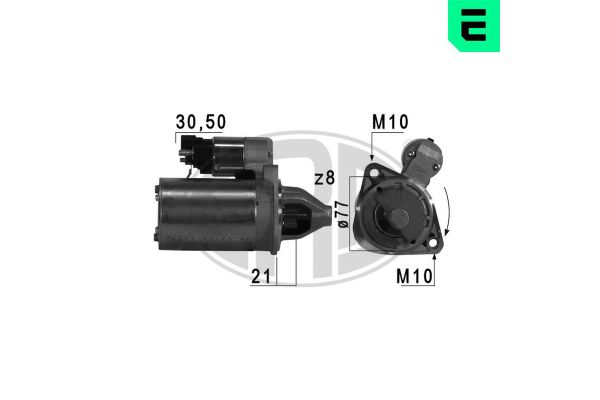 Marş Dinamosu  Kia Rio Sedan (QB)(2011->)  ERA 220744