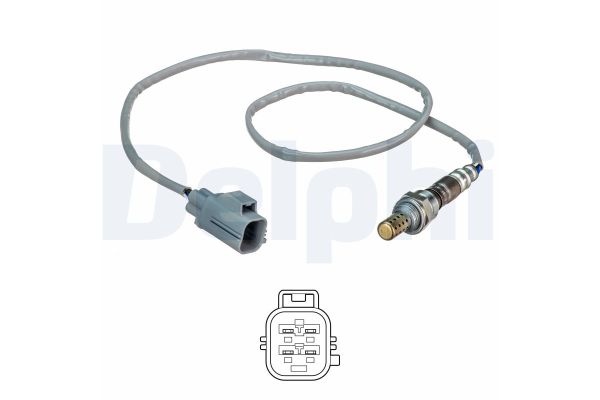 Oksijen (Lambda) Sensörü  Volvo S60 Sedan (08.2000->)  DELPHI ES21328-12B1