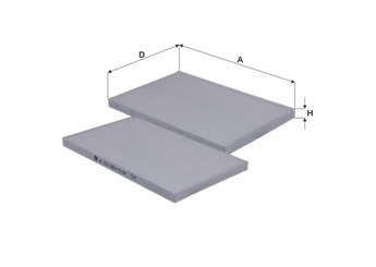 Polen Filtresi  FIL FILTRE HC 7012  4A1820367 4A1 820 367