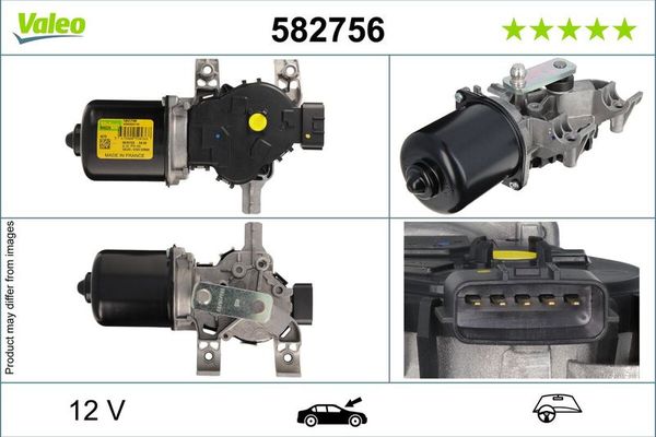 Silecek Mekanizma Motoru Ön VALEO 582756
