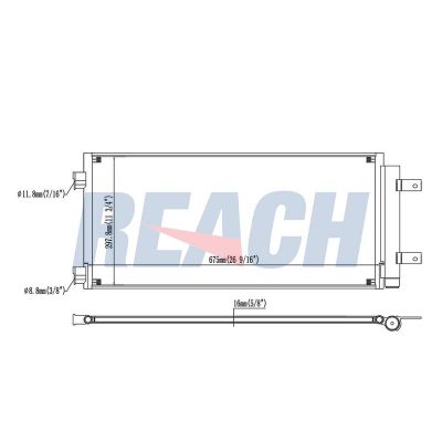 Klima Radyatörü  ASPART 6CAC1084