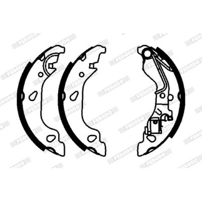 Fren Pabuçlu Balata Arka Abarth Punto (188)(2002->)  FERODO FSB603