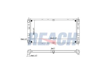 Su Radyatörü  ORİS MLA146034  21231301012 2123-1301012