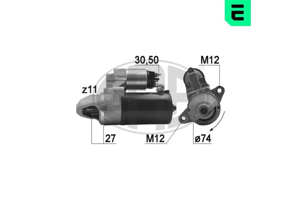 Marş Dinamosu  Toyota Verso (AUR2/ZGR2)(2009->)  ERA 220955