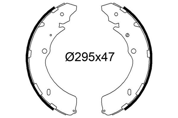 Fren Pabuçlu Balata Arka Isuzu D-Max (2007->)  VALEO 564279