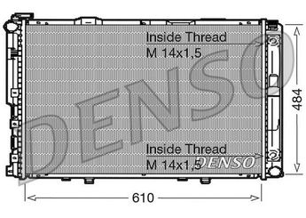 Su Radyatörü  DENSO DRM17039  DRM17039 1245000302 1245001402