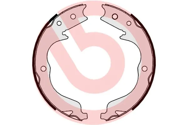 El Fren Balatası  Mitsubishi Grandis (NA0W)(2004->)  BREMBO S 61 542