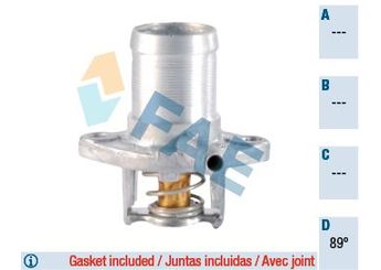 Termostat 89 °C  GVA 5114217  7700868980 77 00 868 980