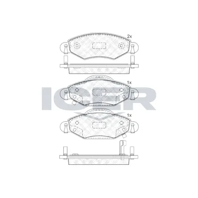 Fren Disk Balata Ön AYD 60243A