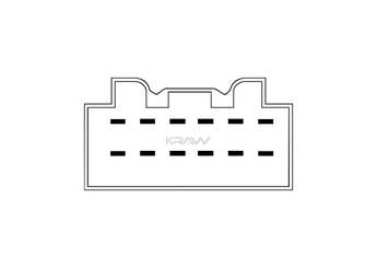 Cam Açma Düğmesi Ön Sol MCAR AN-848B  BP4L350 BP4L-350 BP4L66350 BP4L-66-350