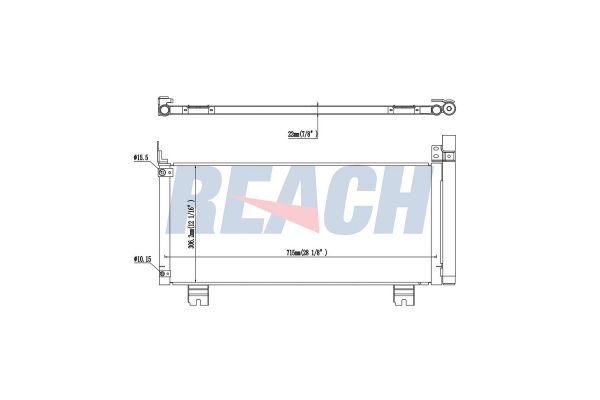 Klima Radyatörü  Lexus RX (GGL1/GYL1)(2009->)  MAHLE AC 1116 000S