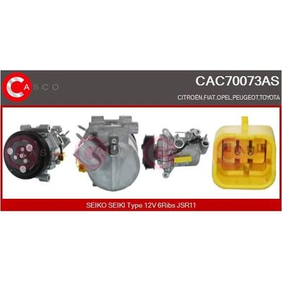 Klima Kompresörü  Toyota Proace City Verso (2020->)  FIAT ORJINAL 9830148880